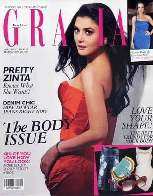 preity-zinta-grazia- - Magazine Covers-Preity Zinta