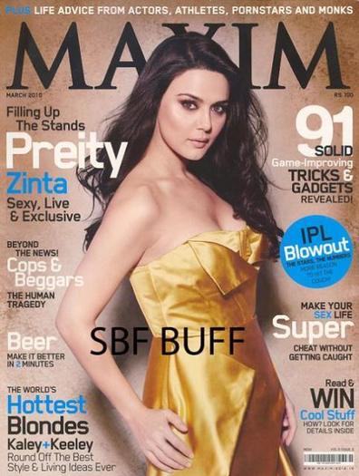 preity-zinta-maxim-india-bollyupdatescom.preview - Magazine Covers-Preity Zinta