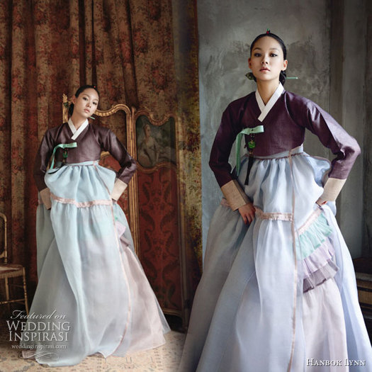 asian-colorful-wedding-dress-hanbok - Hanbok modern