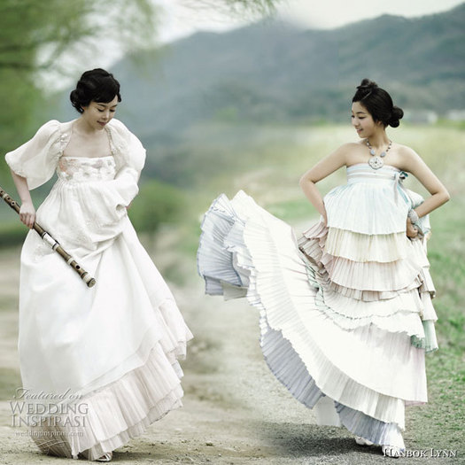 hanbok-lynn-korean-wedding-dress - Hanbok modern