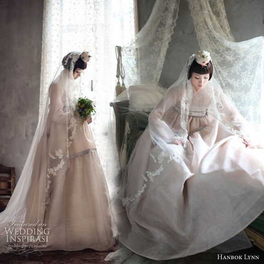 hanbok-lynn-korea-wedding-gown - Hanbok modern