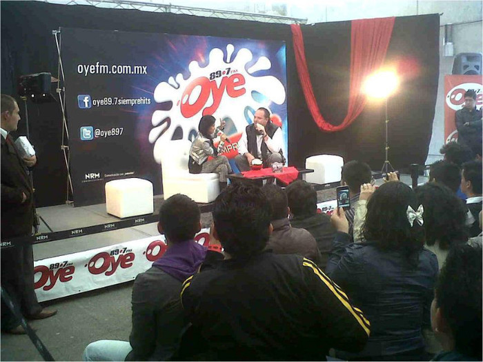  - Inna at Oye Radio Mexico