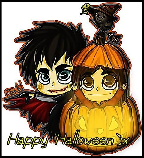 Elena & Damon - Cartoons