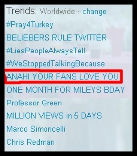 AnahiYourFansLoveYou - 0 Twitter - AnahiYourFansLoveYou