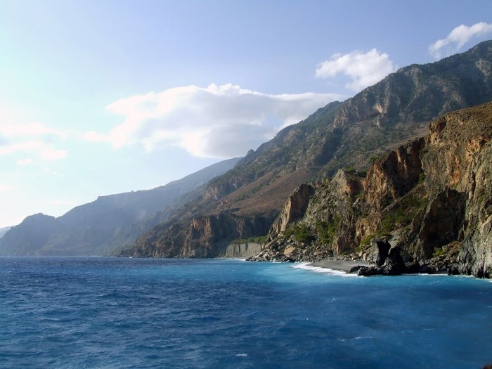 Crete Cliffs - Wallpeare