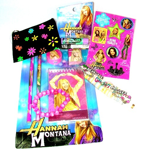 rechizite scolare cu Hannah Montana