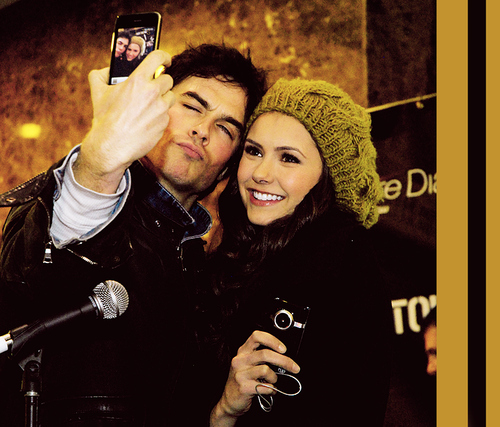 aww-cute-ian-somerhalder-love-nina-dovbrev-photo-Favim.com-72780 - Rare