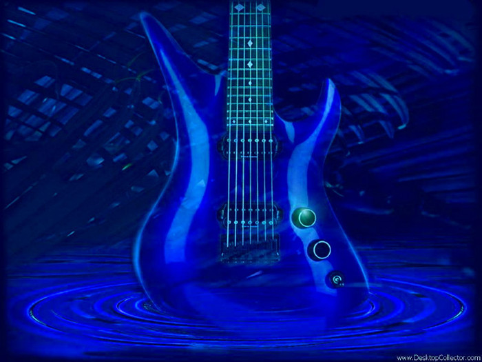 blue-guitar-wallpaper - Poze pentu desktop