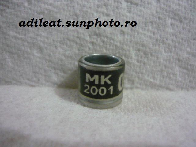 MACEDONIA-2001-MK - MACEDONIA-MK-ring collection