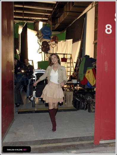 Thalia - Thalia on the Set of the Hersheys Kissables