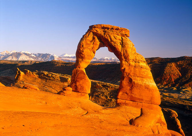 Delicate-Arch-Clear-Sunset_ - Peisaje