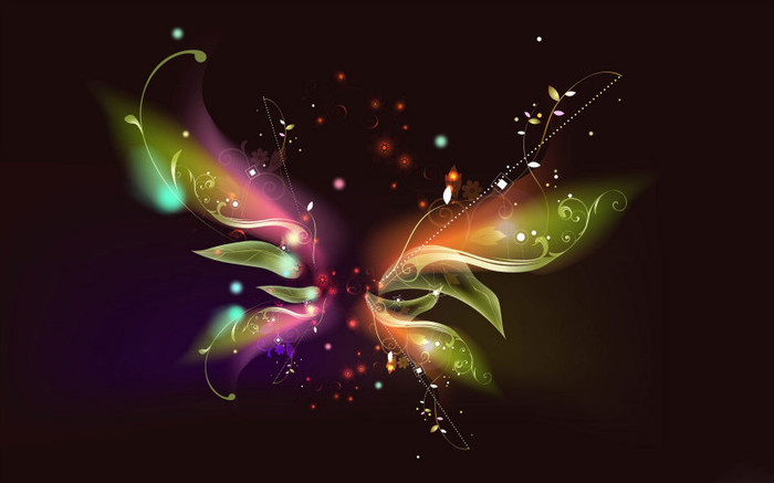 Elektric_Butterfly_desktop_background - Peisaje