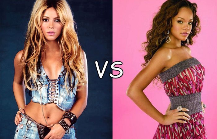 Shakira vs Rihanna - VS