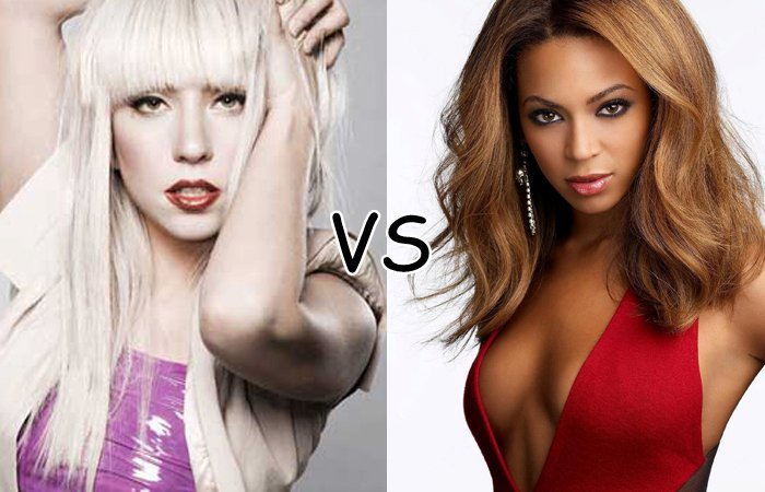 Lady Gaga vs Beyonce - VS