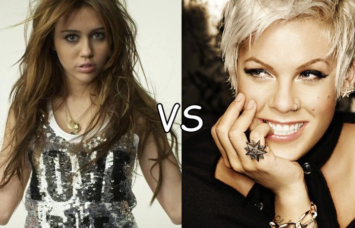 Miley vs Pink - VS