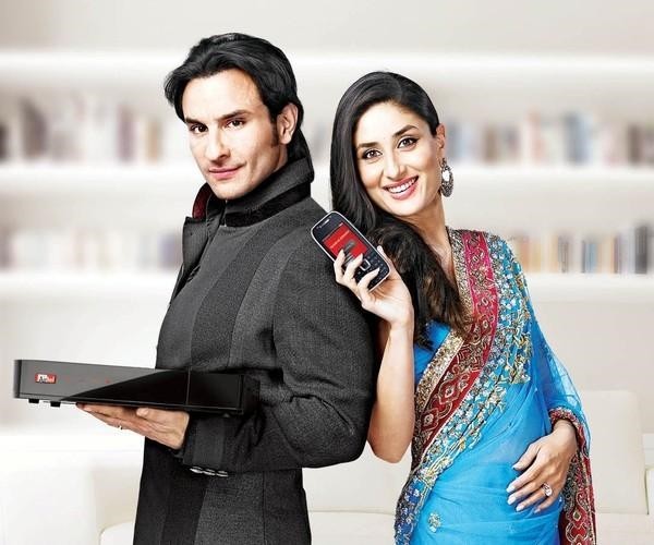 Kareena+Kapoor+and+Saif+Ali+Khan+for+Airtel