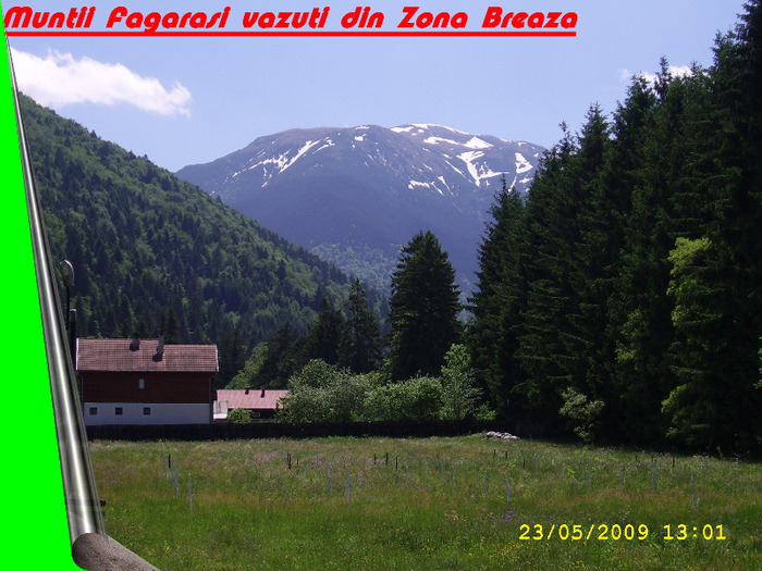 31. Muntii Fagarasi vazuti din zona Breaza