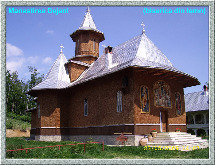 39. Biserica din lemn (Manastirea Dejani)
