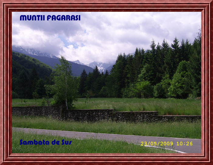 56. Muntii Fagarasi vazuti din Sambata