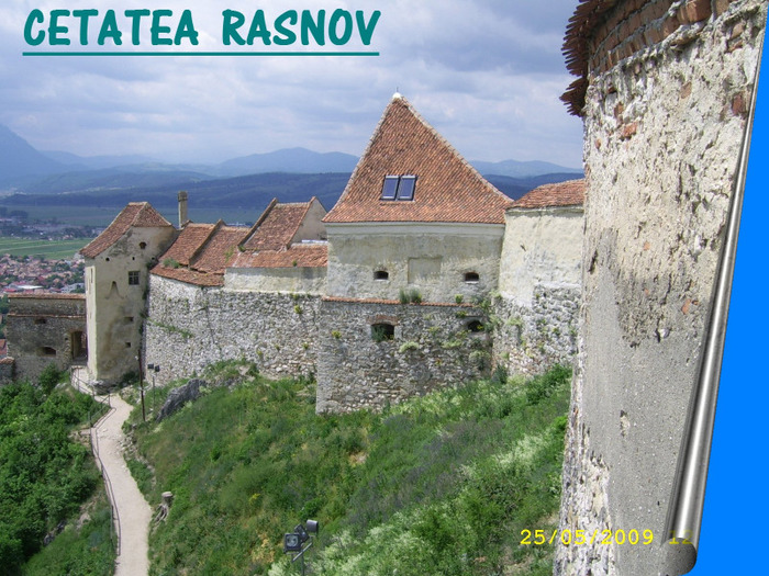 149. Cetatea RASNOV - zidurile de aparare (1)
