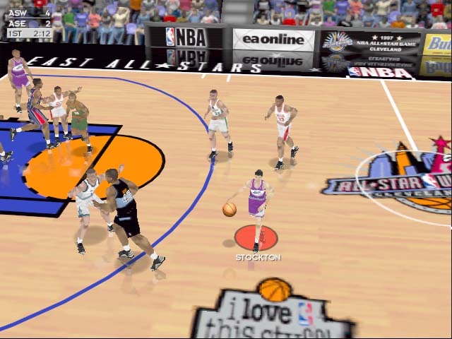 NBA Live 1998 - NBA Live 1998 Joc