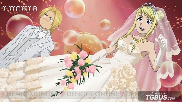 ed and winry weeding - lovebestanime