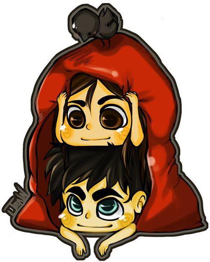 Elena & Damon - Cartoons