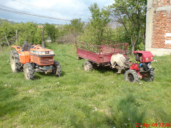 Tractor KUBOTA si motocultor diesel - Utilaje
