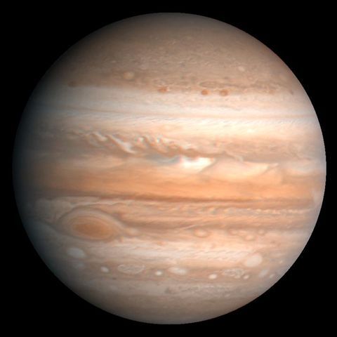 Jupiter_planeta - poze cu luna aproape de pamant