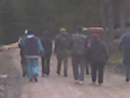 la plimbare pe valea lupului