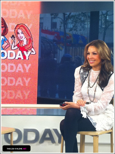 Thalia - Thalia en TODAY SHOW