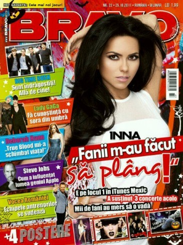 01 - On the cover of Bravo Romania