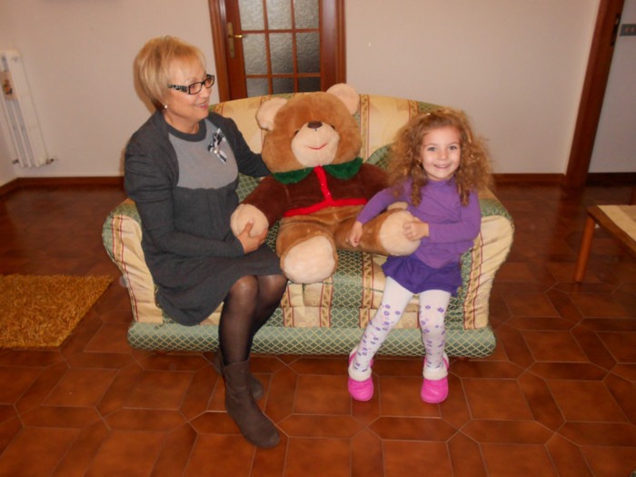 Diana in vizità la tusica