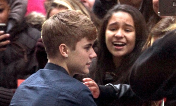  - 2011 Greeting fans at The Today Show November 4th