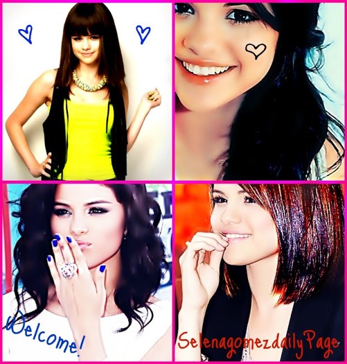 Picnik collage - selena