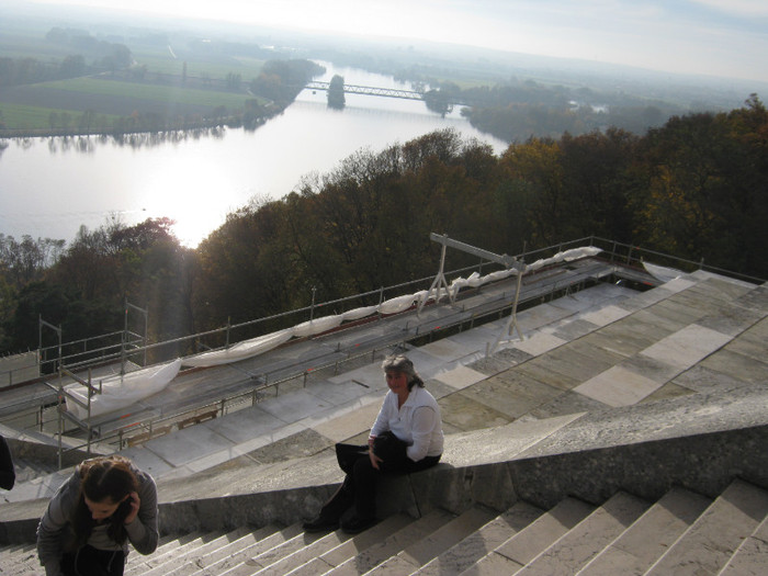 vedere panoramica -podul - Regensburg-straubing-passau-linz-Grein-Melk-Tuln-Wiena