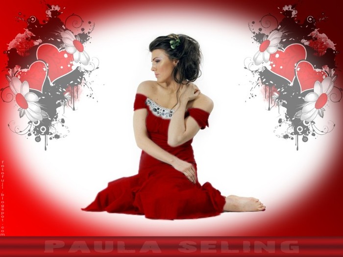 wallpaper Paula Seling valentine - Paula Seling