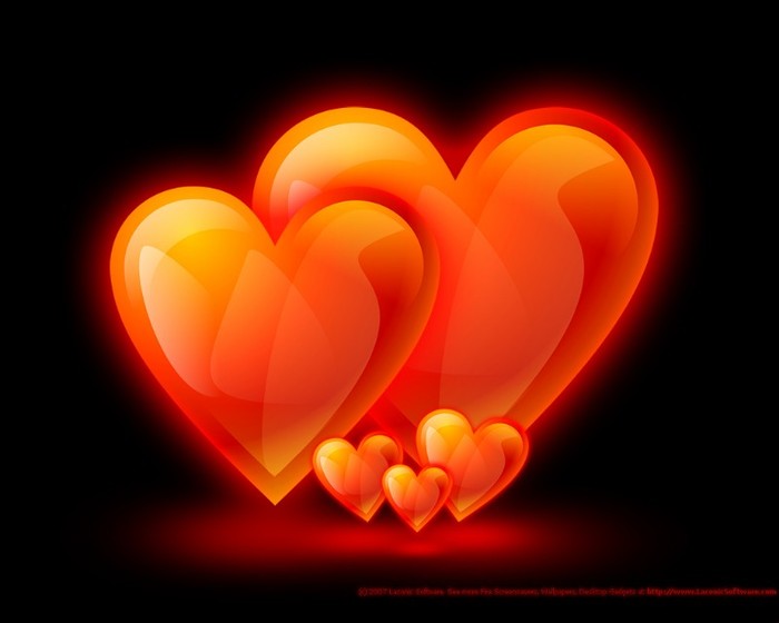 family-of-hearts-of-flame-wallpaper-1024x820 - poze inimi