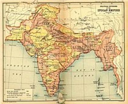 Harta Indiei - informatii despre INDIA