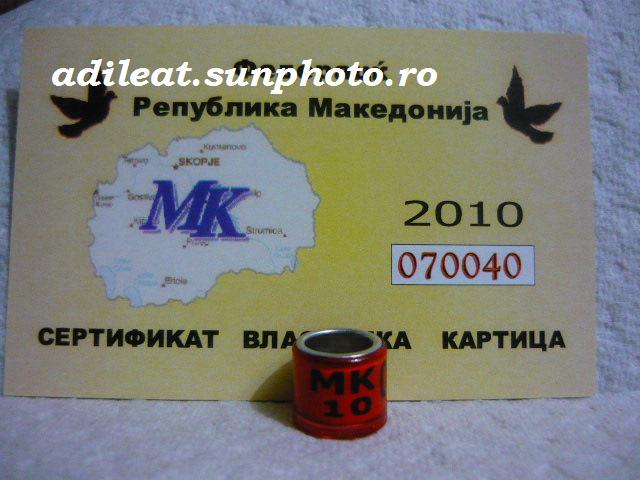 MACEDONIA-2010 - MACEDONIA-MK-ring collection