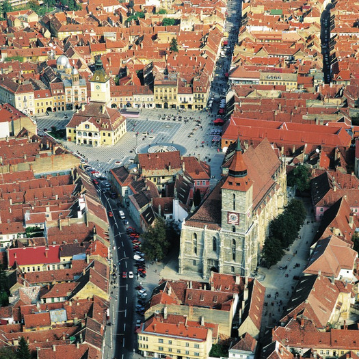 brasov-city-from-above - Brasov