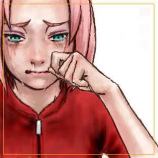 Nu pleca Sasuke - Sakura Crying