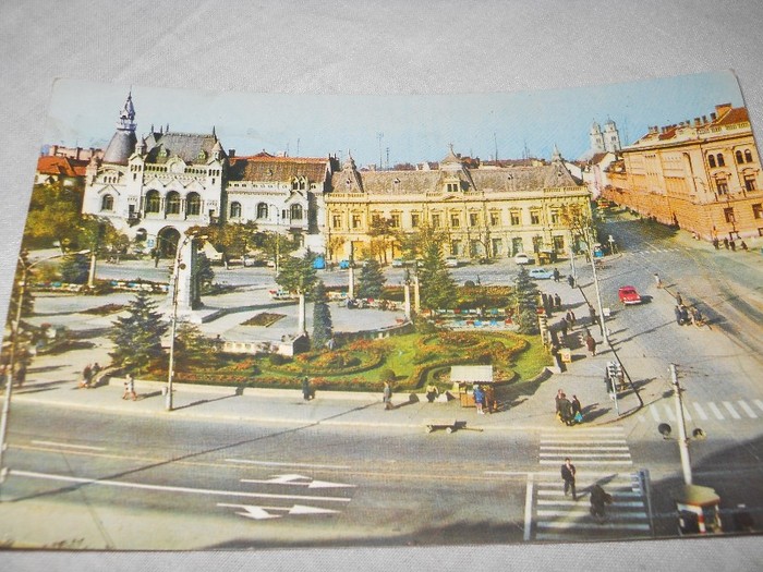 ORADEA-Piata Victoriei - ilustrate