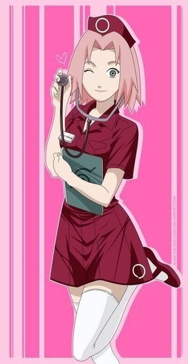 Sakura cum arata la spital