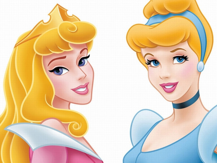 Aurora-and-Cinderella-Wallpaper-disney-princess-6461863-1024-768 - minunata lume disney