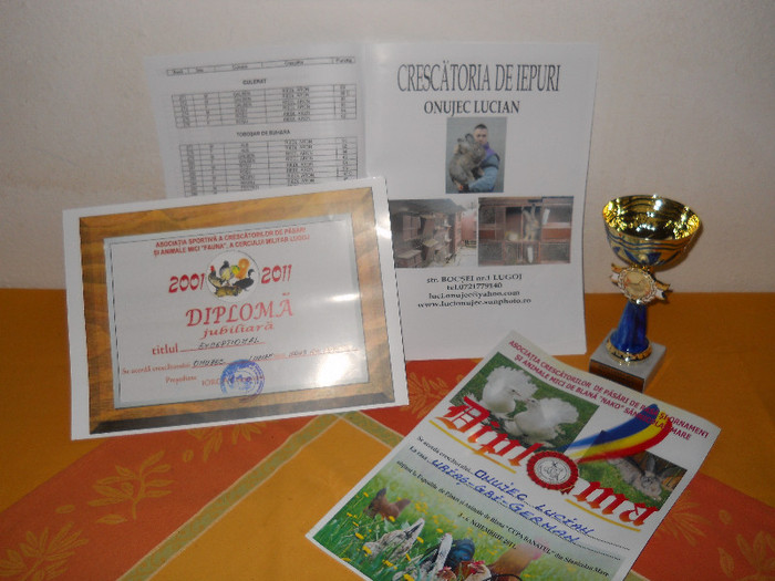 Expo Sannicolau Mare si Lugoj 2011 - Premii