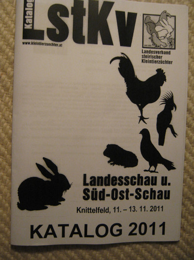 catalogul expozitiei - Mahringer Franz campion Austria 2010