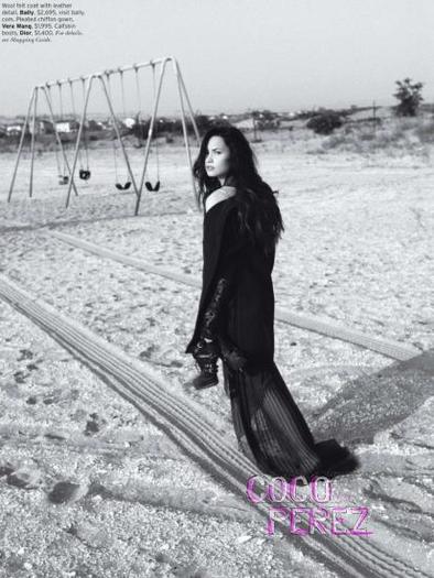 233 - Demi Lovato pictorial pentru revista Elle