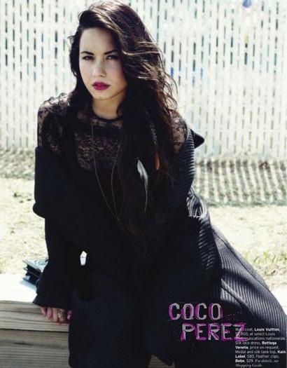 234 - Demi Lovato pictorial pentru revista Elle