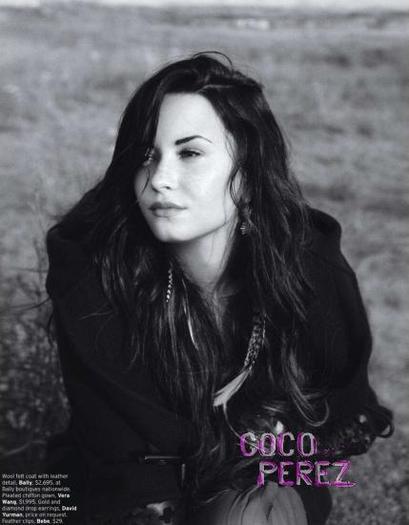 235 - Demi Lovato pictorial pentru revista Elle